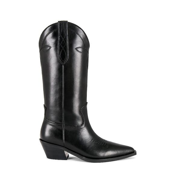 Alias Mae 'Finley' Black Western Embroidery Pointed Toe Boot Size 7 - Picture 1 of 6